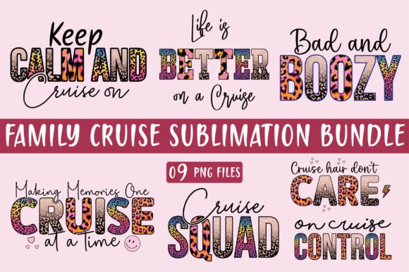Family Cruise Sublimation Bundle: Graphics and Crafts Review