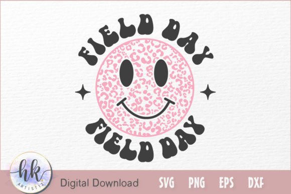 Field Day Fun Day Graphics for Crafts and Content