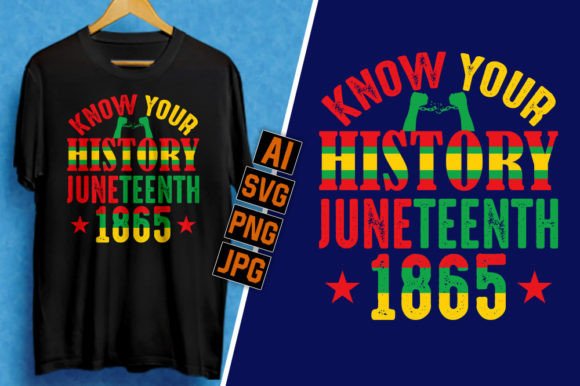 Trendy Juneteenth T-shirt Design 09 Graphics Review